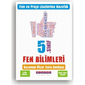 Platon Yayınları Fen Bilimleri Kazanım Ölçer Soru Bankası 5. Sınıf 2018-2019