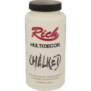 Multi Decor Chalked Akrilik 500ml N:4502 Antik Beyaz