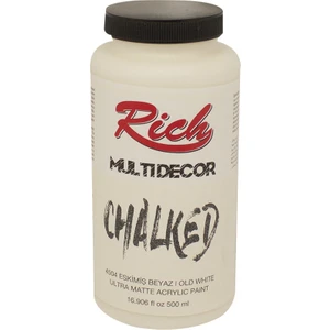Multi Decor Chalked Akrilik 500ml N:4504 Eskimiş Beyaz