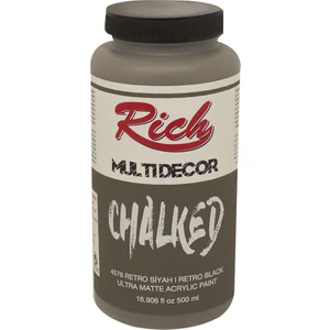 Multi Decor Chalked Akrilik 500ml N:4578 Retro Siyah
