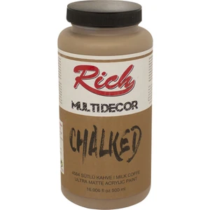 Multi Decor Chalked Akrilik 500ml N:4584 Sütlü Kahve