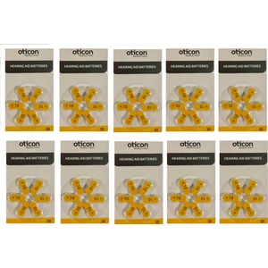 10 Numara İşitme Cihazı Pili (10 Paket)