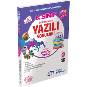 Murat Yayınları 8.Sınıf Öğretmenimin Yazılı Soruları