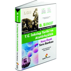 Aydın Yayınları 8. Sınıf İnkılap Tarihi Ve Atatürkçülük Soru Bankası
