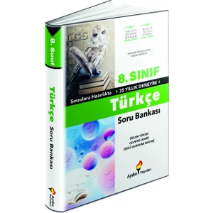 Aydın Yayınları 8. Sınıf Türkçe Soru Bankası