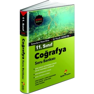 Aydın Yayınları 11. Sınıf Coğrafya Konu Özetli Soru Bankası