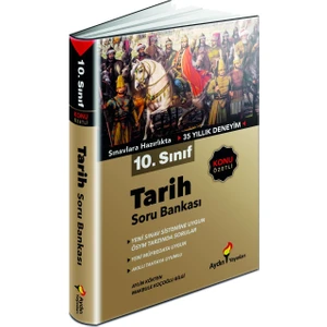 Aydın Yayınları 10. Sınıf Tarih Konu Özetli Soru Bankası