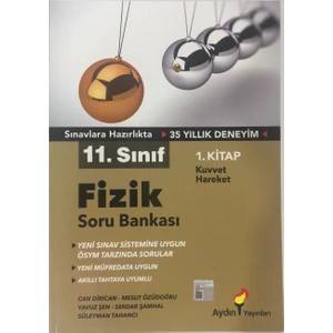 Aydın Yayınları 11. Sınıf Fizik Soru Bankası (1. Kitap)