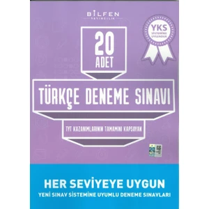 Bilfen Yayınları TYT Türkçe 20'Li Deneme Sınavı