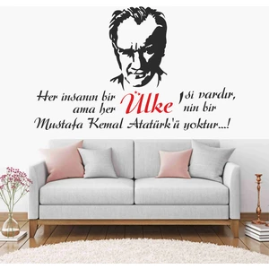 Başaran Sticker Atatürk Ülke Duvar Sticker