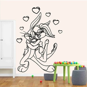 Başaran Sticker Buggs Bunny Love Duvar Sticker