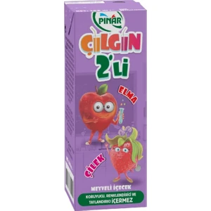 Çılgın İkili Elma Çilek 200 ml