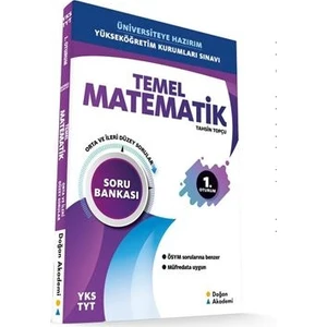 Doğan Akademi  YKS TYT-AYT - Matematik Soru Bankası Orta-İleri Düzey - Tahsin Topçu