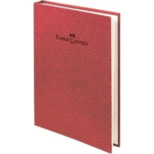 Bambu Serisi A6 Ciltli Kareli Defter Koyu Kırmızı100 Yaprak
