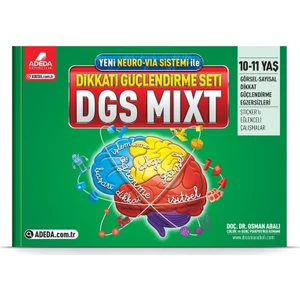 Adeda Yayıncılık Dikkati Güçlendirme Seti Mixt 10-11 Yaş - Osman Abalı