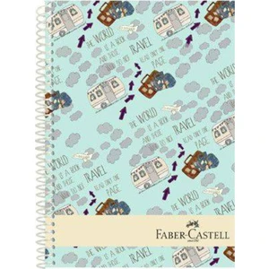 Seyahat Sert Kapak Seperatörlü Defter 160YP