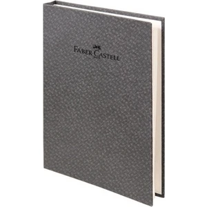 Bambu Serisi A6 Ciltli Kareli Defter Koyu Gri100 Yaprak