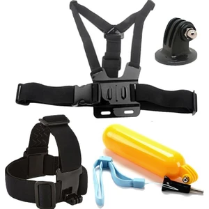 GP81 Şamandıra Monopod Kafa Bandı ve Göğüs Kemeri 5 Parça Aksesuar Seti