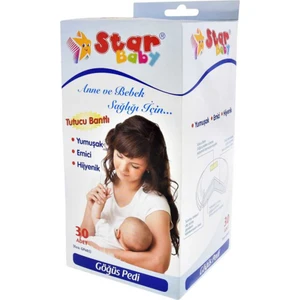 Star Baby Göğüs Pedi 30 Adet