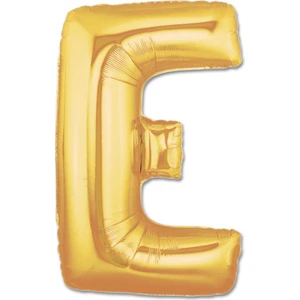 Harf Folyo Balon E Harfi Büyük Boy Balon Altın Sarısı /Dore 100CM