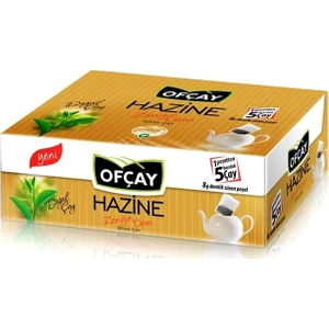 Hazine Zengin Dem Demlik Poşet Çay 30' lu 8 gr + Bardak