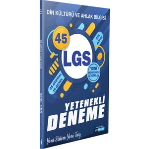 Ddy Yayınları Lgs 8.Sınıf Din Kültürü Ve Ahlak Bilgisi Yetenekli 45 Deneme -