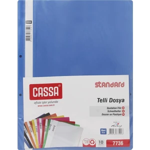 Standard Mavi Telli Dosya (10'Lu)