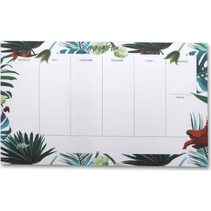 Lica Concept Haftalık Plan Flowers