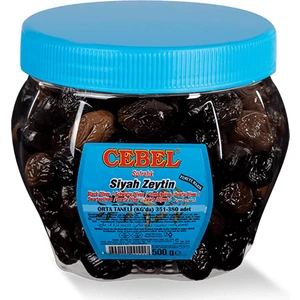 Siyah Zeytin Orta Taneli  500 gr  Pet