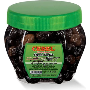 Siyah Zeytin  İri Taneli  500 gr  Pet
