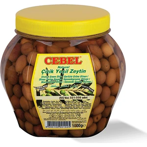Çizik Yeşil Zeytin  1000 gr  Pet