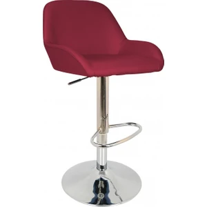 Texas Bar Taburesi - Bordo Deri - 9506S0102