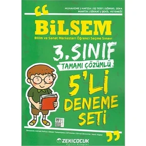 Örnek Akademi Yayınları Zeki Çocuk 3. Sınıf Bilsem 5’li Deneme Seti