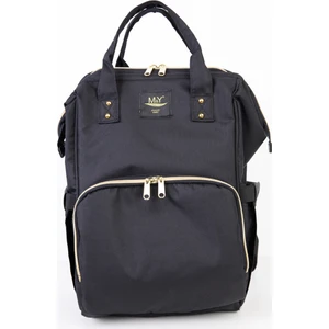 My Collection 6610 Go Çok Fonksiyonlu Anne Bebek Bakım Sırt Çantası Siyah