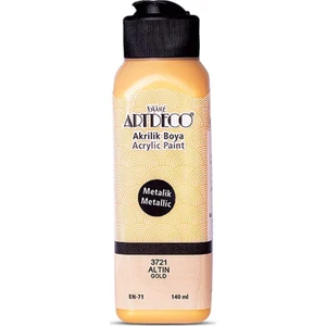 Metalik Akrilik Boya, 140 Ml, Altın 3721