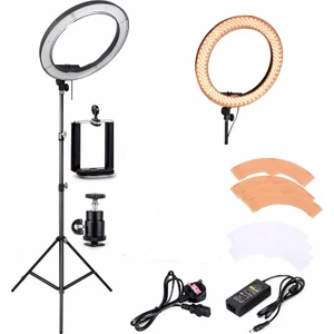 Ring Light Led 5500Kw 18İnch Makyaj Çekimleri Makeup Çekimleri Sac Çekimler Youtuber Kit