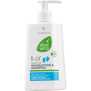 Lr Aloe Via Aloe Vera Baby Hassas Yıkama Losyonu Ve Şampuanı