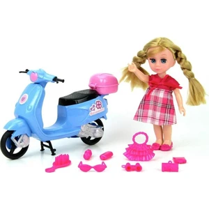 Scooterli Aksesuarlı Bebek