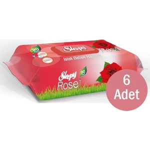 Gül Islak Mendil 6 x 90'lı