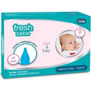 Fresh Bebe Nazal Burun Aspiratörü Yedek Uç 12'li