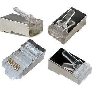PNT-056 Rj 45 Metal Jak Cat 6 Konnektör 8P8C 100 Adet