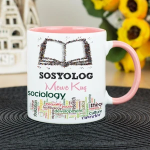 Sosyolog Kupa Bardak - Pembe