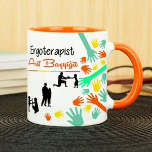 Ergoterapist Kupa Bardak - Turuncu