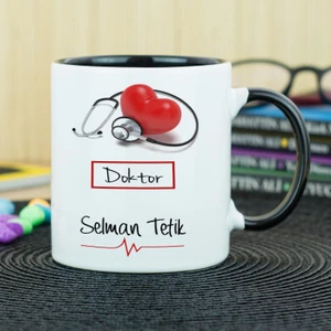 Doktor Kupa Bardak  - Siyah