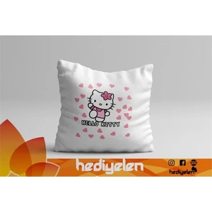 Hello Kitty Tasarımlı Yastık