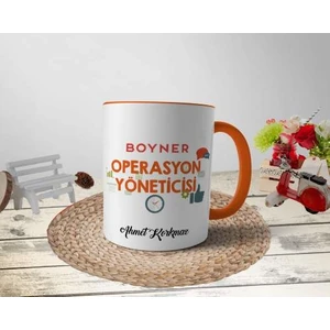 Boyner Operasyon Yöneticisi Kupa Bardak - Turuncu