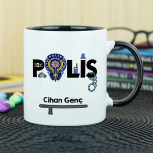 Polis Kupa Bardak - Siyah