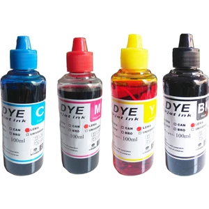 For Lexmark Hp Designjet 100Ps Kartuş Dolum Mürekkep Seti 4X100Ml