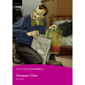 Newspaper Chase - Penguin English Active Readers Easy Startes (Book + Mp3 Pack)