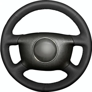 Audi A3 2000-2003 Uyumlu Araca Özel Deri Direksiyon Kılıfı